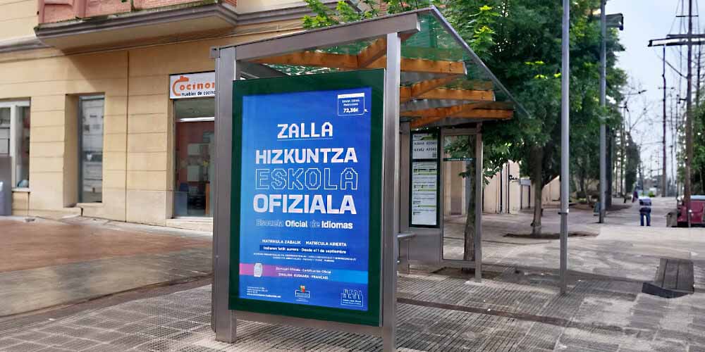 Publicidad Marquesinas de Bilbao