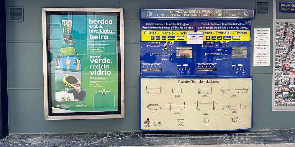 Publicidad Puente Colgante de Bizkaia